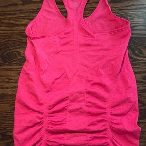 Pink Athleta racerback tanktop